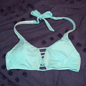Victoria’s Secret Pink halter top bikini like blue medium